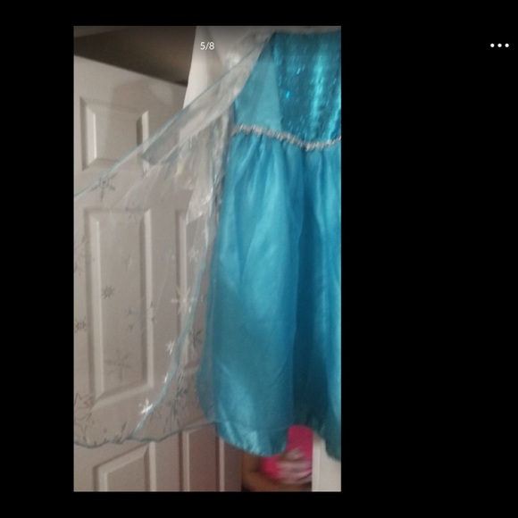 Frozen Elsa Snow Snowflakes haloween costume - Picture 5 of 8